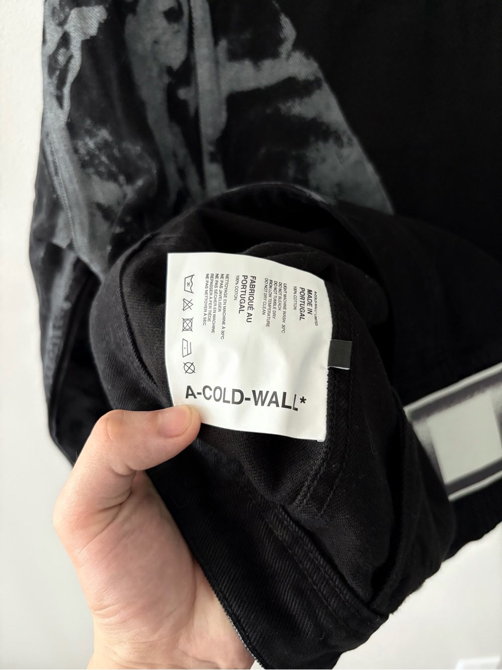 A-COLD-WALL* Pigment Dyed Trucker Jacket - Half Patterned - Picture 7 of 7